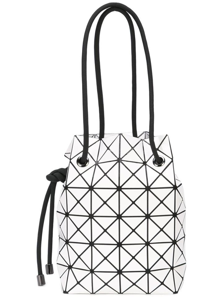 Bao Bao Issey Miyake Wring Bucket Bag - White