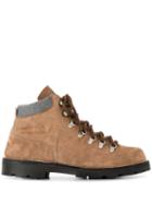 Andrea Ventura Lace-up Ankle Boots - Neutrals