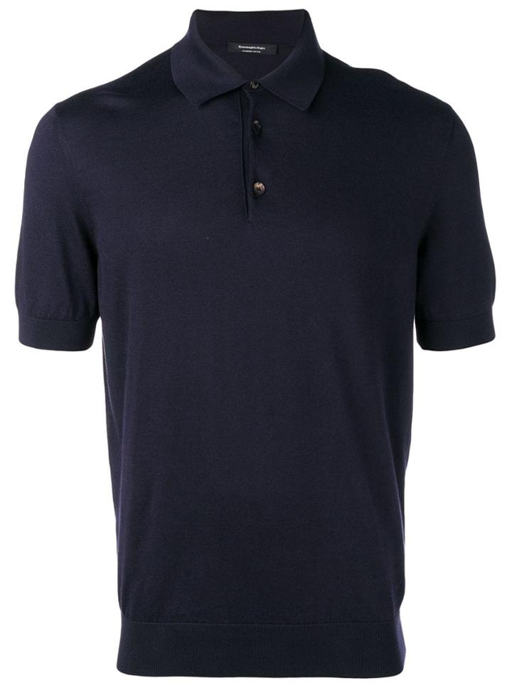 Ermenegildo Zegna Mm Polo Shirt - Blue