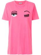 Chiara Ferragni Flirting T-shirt - Pink & Purple