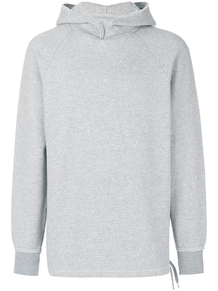 Mauro Grifoni Funnel Neck Hoodie - Grey