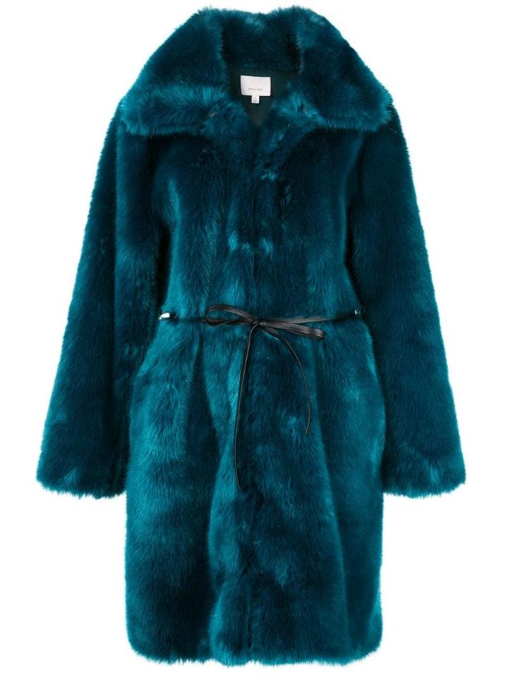 Cinq A Sept Sara Oversized Coat - Blue