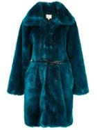 Cinq A Sept Sara Oversized Coat - Blue