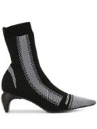 Misbhv Knitted Upper Boots - Black