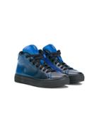 Cesare Paciotti 4us Kids Teen Lace-up Sneakers - Blue