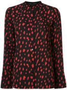 Leopard Print Blouse - Women - Silk/acetate/viscose - 8, Black, Silk/acetate/viscose, Proenza Schouler