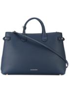 Burberry Shopper Tote, Women's, Blue