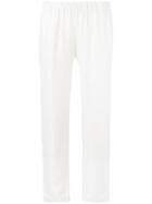 P.a.r.o.s.h. - Straight-leg Trousers - Women - Silk - Xs, Women's, White, Silk