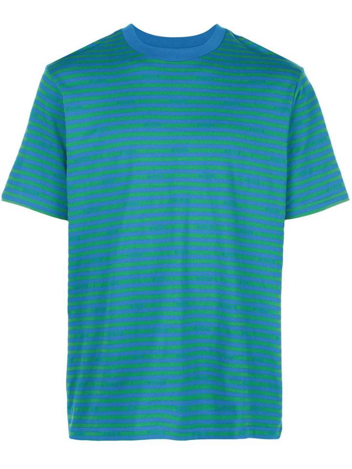 Supreme Striped Short-sleeve T-shirt - Green