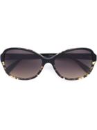 Oliver Peoples Brigid Sunglasses, Women's, Black, Acetate