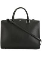 Rochas - Plain Tote Bag - Women - Calf Leather - One Size, Women's, Black, Calf Leather