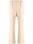 Forte Forte Cropped Straight Trousers - Neutrals