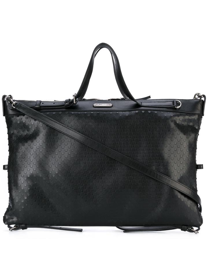 Saint Laurent Embossed Tote - Black