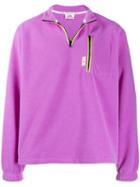 Gcds Pile Fleece Sweatshirt - Purple