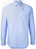 Kent & Curwen - Chest Pocket Shirt - Men - Cotton - M, Blue, Cotton