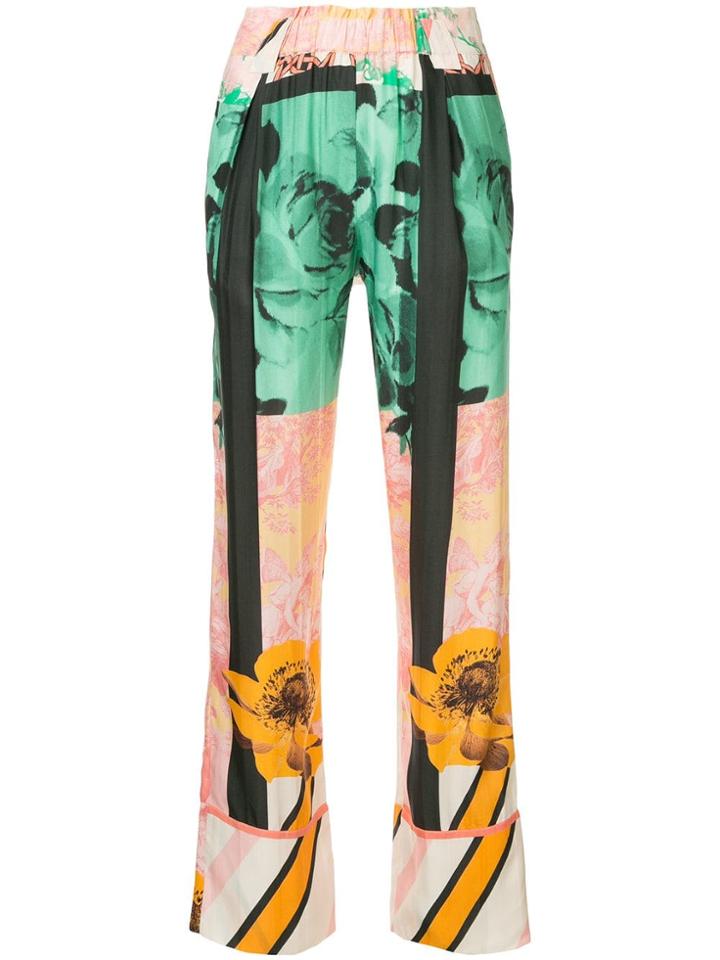 Stine Goya Multi-print Trousers - Pink