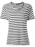 Bassike Striped T-shirt, Women's, Size: Xl, Black, Organic Cotton