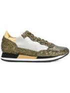 Philippe Model Paradis Glitter Sneakers - Metallic