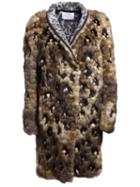 Liska By Thomas Kirchgrabner 'gladice' Coat, Women's, Size: Medium, Brown, Leather