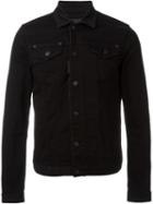 Dsquared2 Denim Jacket, Men's, Size: 46, Black, Cotton/polyester/spandex/elastane/elastolefin