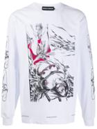 United Standard Bondage Print Sweatshirt - White