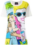 Boutique Moschino Colour-block Print T-shirt - Multicolour