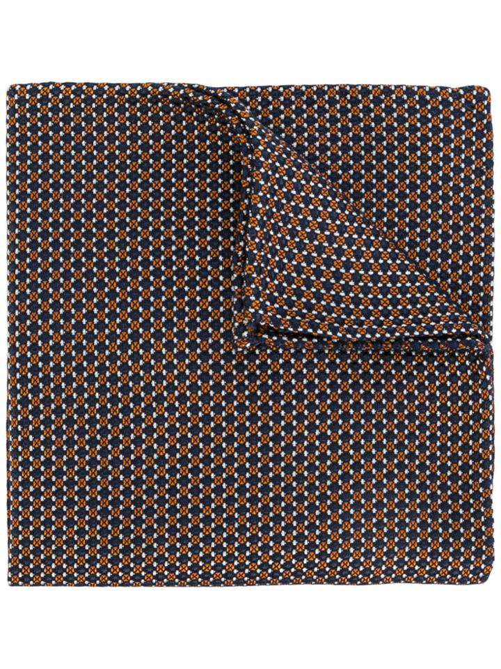 Dsquared2 Patterned Pocket Square - Blue