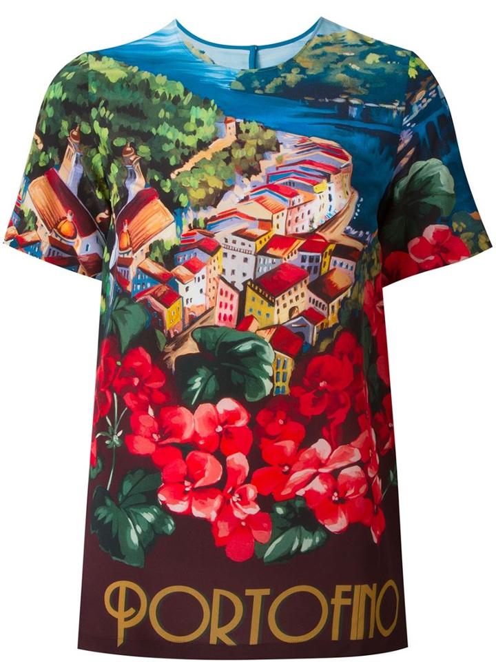 Dolce & Gabbana Portofino Print T-shirt