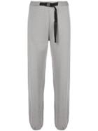 John Elliott Buckle Fastening Track Trousers - Grey