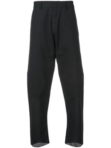 Nicolas Andreas Taralis High Waisted Trousers - Black