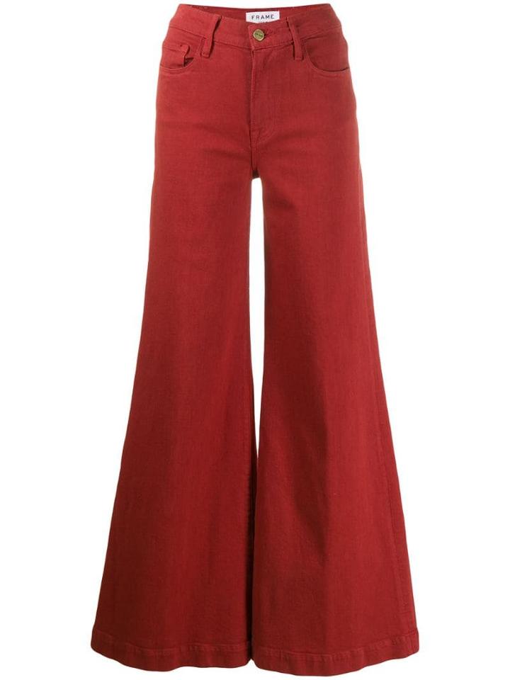 Frame Flared High-rise Jeans - Orange