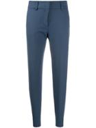 Piazza Sempione Slim-fit Tailored Trousers - Blue