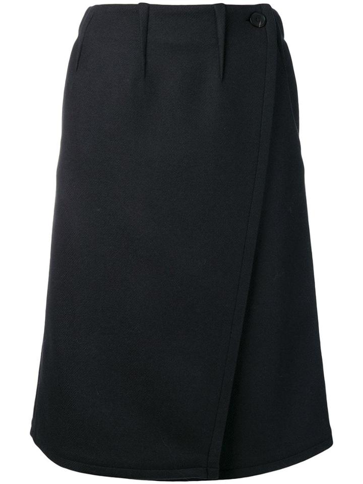 Frenken Underside Wrap Skirt - Blue