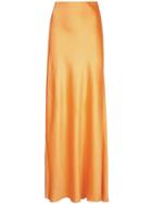 Rosetta Getty Full Maxi Skirt - Orange