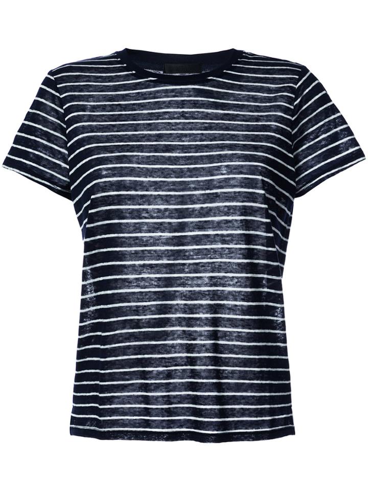 Atm Anthony Thomas Melillo Striped T-shirt - Blue