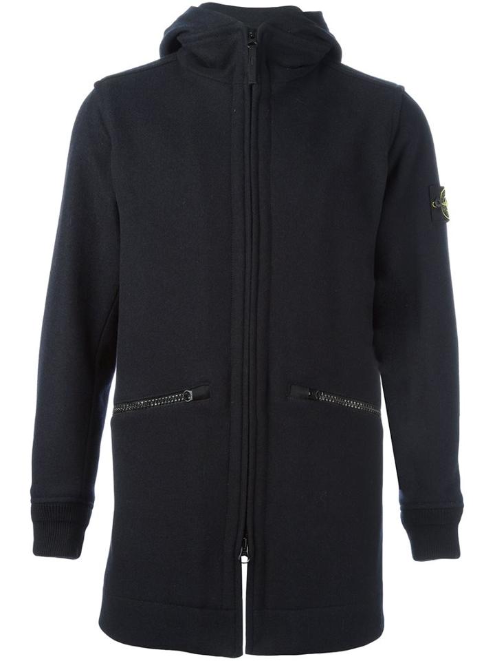 Stone Island Hooded Zip Coat