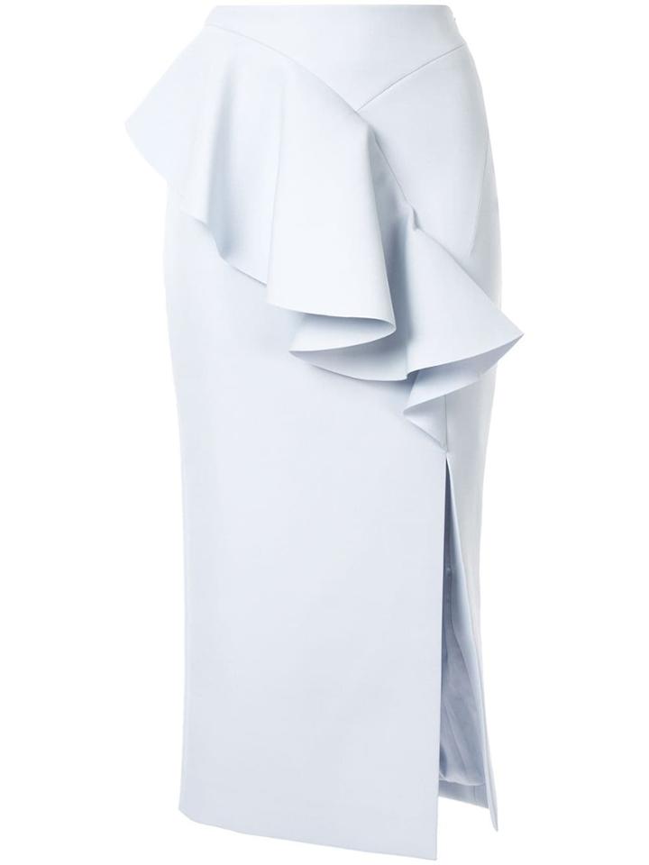 Rachel Gilbert Arden Ruffle Skirt - Blue