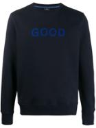 Ps Paul Smith Good-print Sweatshirt - Blue