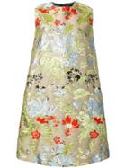 Rochas Embroidered A-line Dress - Neutrals