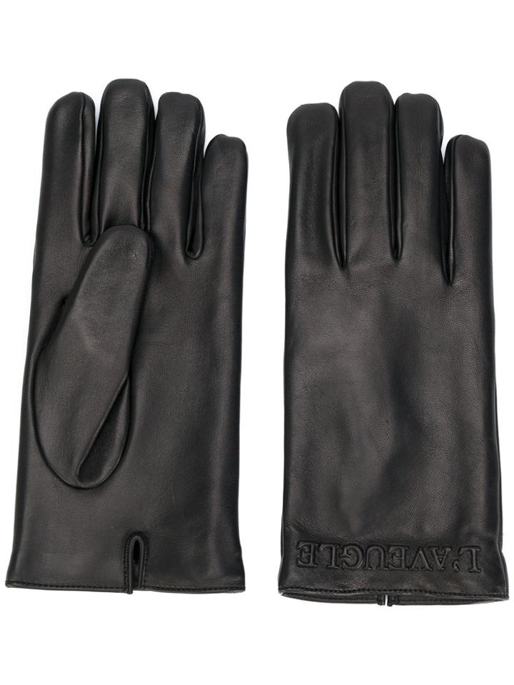 Gucci L'aveugle Par Amour Gloves - Black