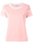 Kenzo Round Neck T-shirt, Size: Medium, Pink/purple, Cotton