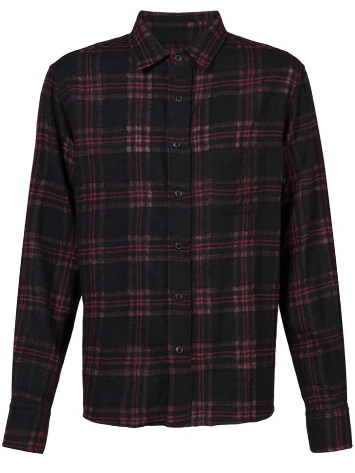 Simon Miller Plaid Flannel Shirt - Red