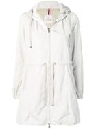 Moncler Zipped Trench Coat - Neutrals