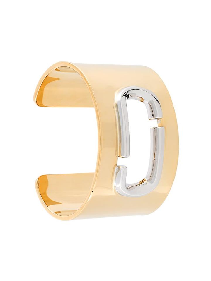 Marc Jacobs 'icon' Statment Cuff, Metallic