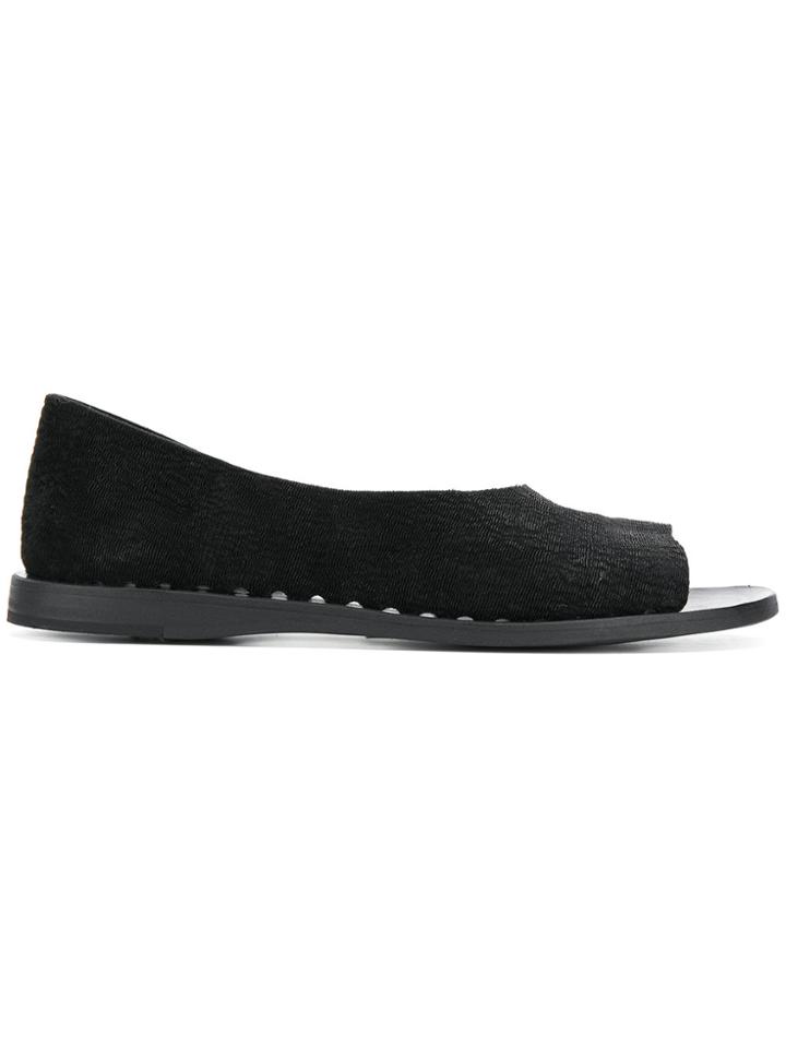 Officine Creative Open Toe Sandals - Black