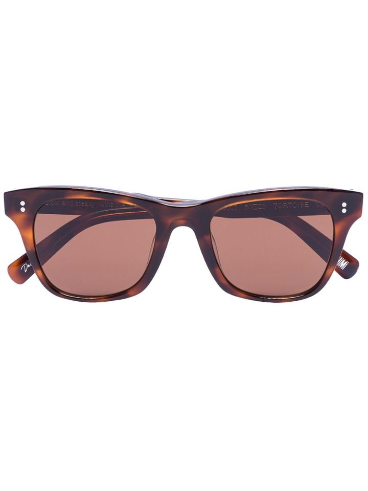 Chimi 007 Square Sunglasses - Brown