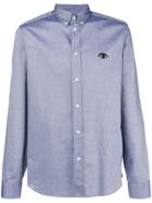 Kenzo Button Down Shirt - Blue