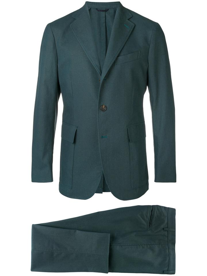 Doppiaa Formal Two-piece Suit - Green
