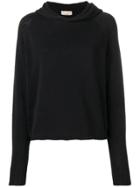 Ma'ry'ya Classic Long-sleeve Hoodie - Black