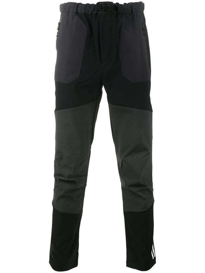Adidas By White Mountaineering Climbing Trousers, Men's, Size: Large, Black, Polyester/polyurethane